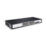 S5300-24T4S, 24-Port Ethernet L2+ Switch, 24x 10/100/1000BASE-T RJ45 Ports with 4x 100/1000M SFP Uplinks, Fanless