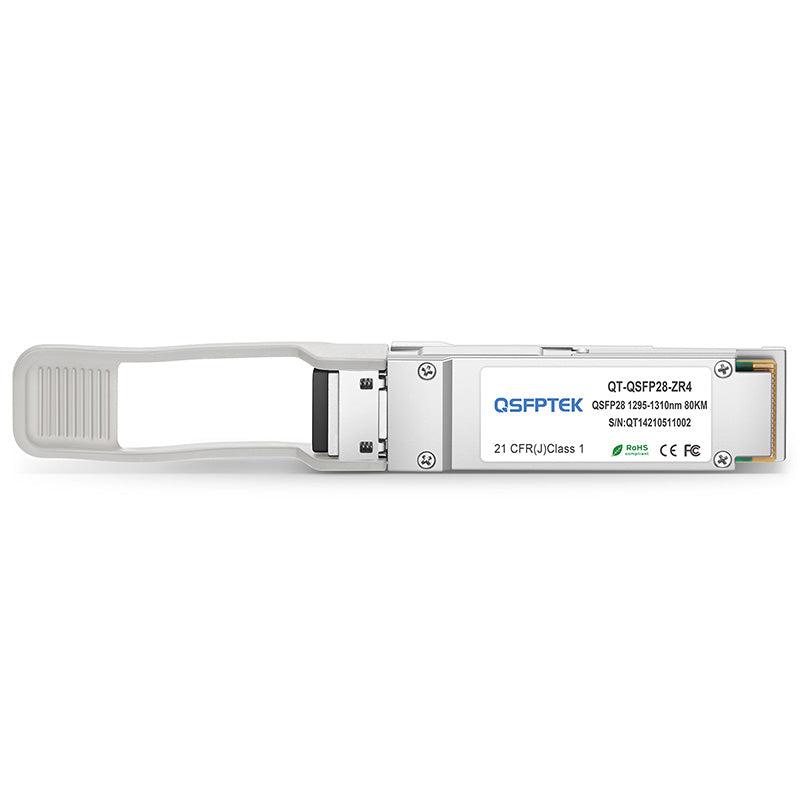 Cisco QSFP-100G-ZR4-S Compatible 100GBASE-ZR4 QSFP28 1310nm 80km Optical Transceiver Module