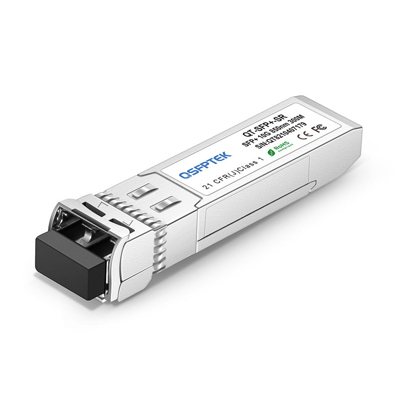 Alcatel-Lucent iSFP-10G-SR Compatible 10GBASE-SR SFP+ 850nm 300m DOM LC MMF Transceiver Module