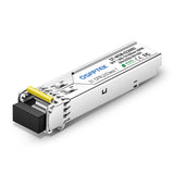 Cisco GLC-BX-20D Compatible 1000BASE-BX BiDi SFP 1550nm-TX/1310nm-RX 20km LC Transceiver Module