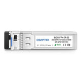 Cisco SFP-10G-BX40D Compatible 10GBASE-BX40-D BiDi SFP+ 1330nm-TX/1270nm-RX 40km DDM LC SMF Transceiver