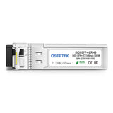 Juniper Networks EX-SFP-10GE-BX45-80 Compatible 10GBASE-BX80-U BiDi SFP+ 1490nm-TX/1550nm-RX 80km DDM LC SMF Transceiver