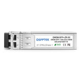 Juniper Networks C51 SFPP-10G-DW51 Compatible 10G DWDM SFP+ 1536.61nm 80km DOM LC SMF Optical Transceiver