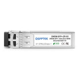 Juniper C25 SFPP-10G-DW25 Compatible 10G DWDM SFP+ 1557.36nm 80km DOM LC SMF Optical Transceiver