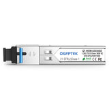 Cisco Compatible 1000BASE-BX-U BiDi SFP 1310nm-TX/1550nm-RX 3km DOM SC SMF Transceiver Module